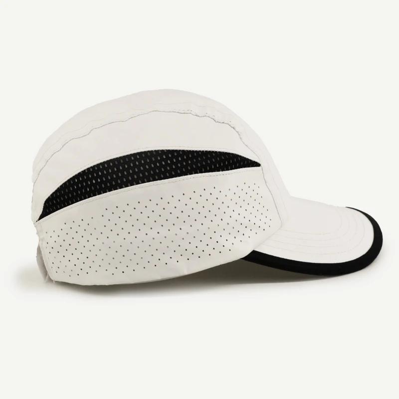 custom polyester mesh quick dry lightweight breathable running hat sport cap