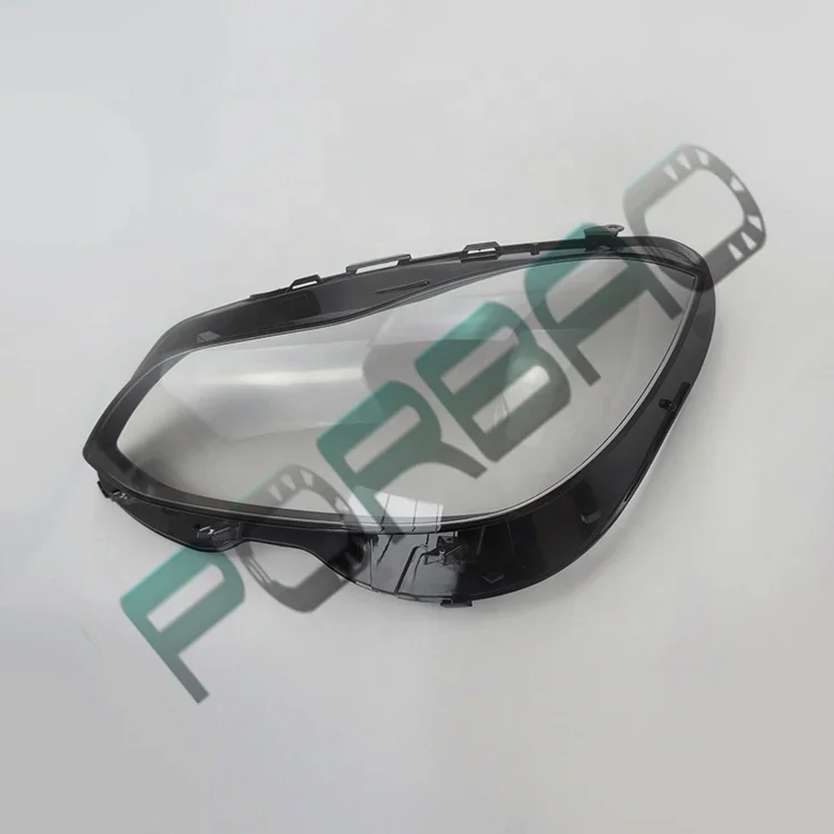 E-CLASS E200 E260 E300 новый стиль черный прозрачный фар крышка объектива для W212 14-16 лет