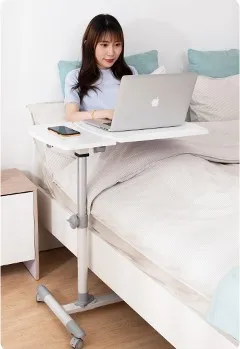  Домашний кабинет с колесами прикроватный маленький стол для ноутбука