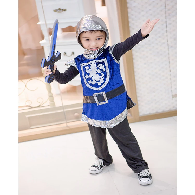 
Hot Selling Halloween Performance Party Prince Knight Cosplay Costume Boys Fancy Dress 