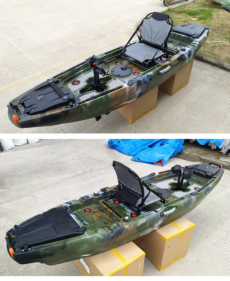 Newly developed 10ft hybrid sea pedal drive fishing kayak promotion for adult