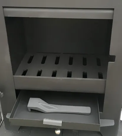 Modern indoor firewood heating cold rolled steel wood burning fireplace