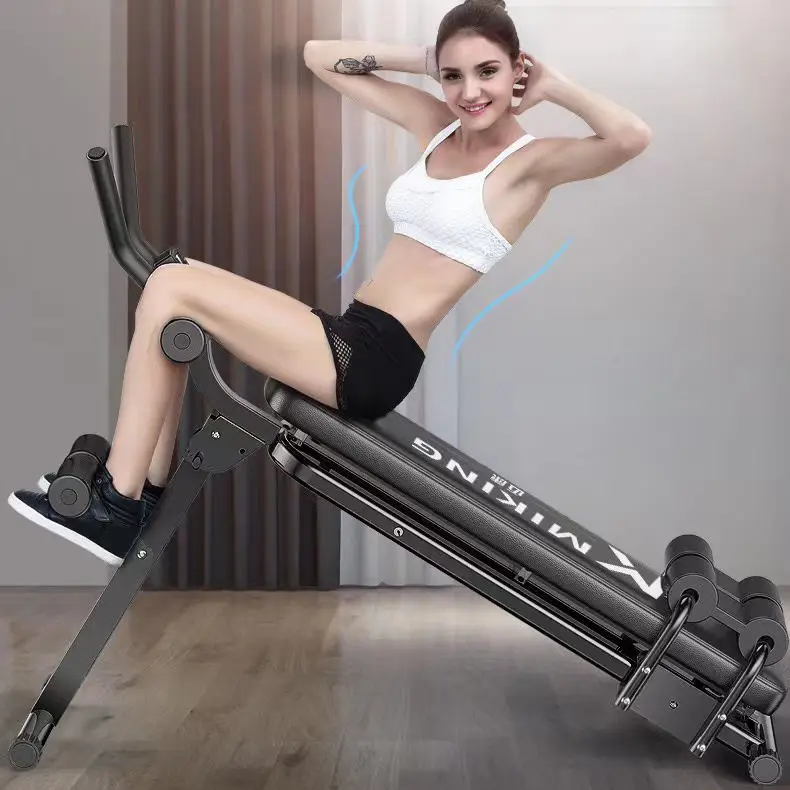 Складной тренажер ZJFIT многофункциональный для тренажерного зала регулируемая скамейка аксессуары домашнего фитнеса