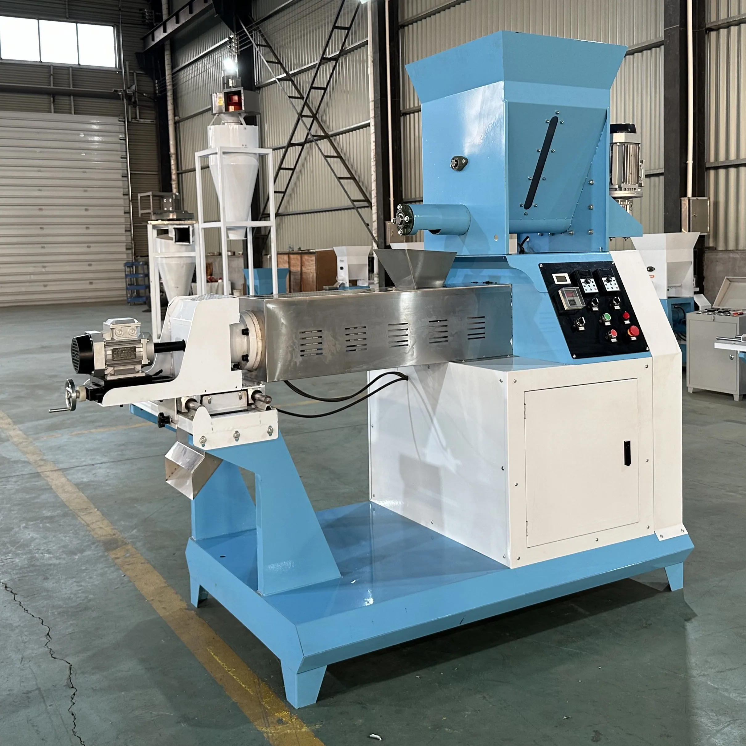 Animal feed machine pelletizer 500 kg feed pellet machine fish feed manufacturing machinery