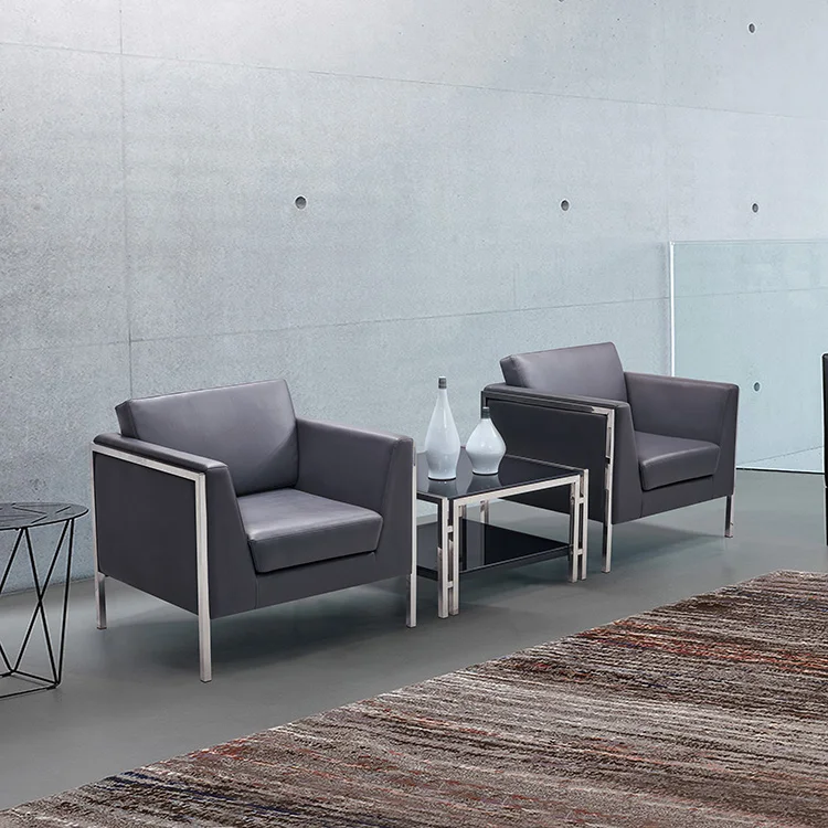 K8807 Simple and classic sofa seat with cheap price for office living room reception