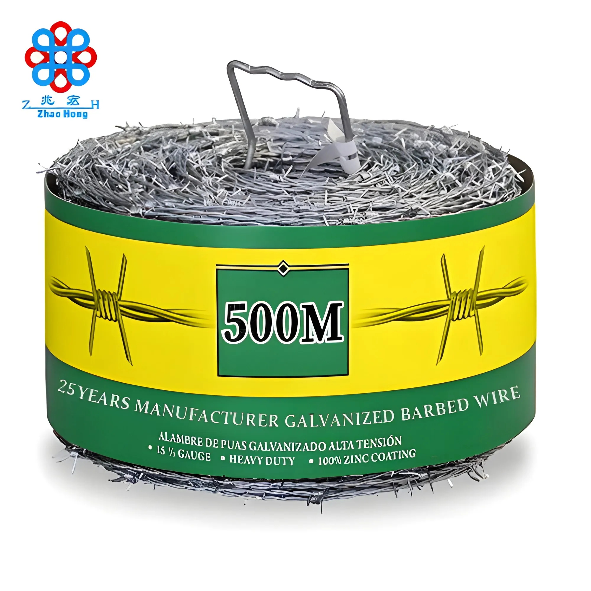 Hot Dipped Galvanized Barbed Wire Price Per Roll