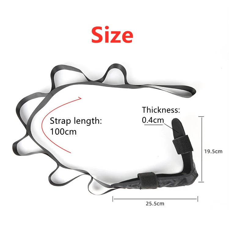 Plantar Fasciitis straps Loops Ligament Exercise Training Belt stretch out strap