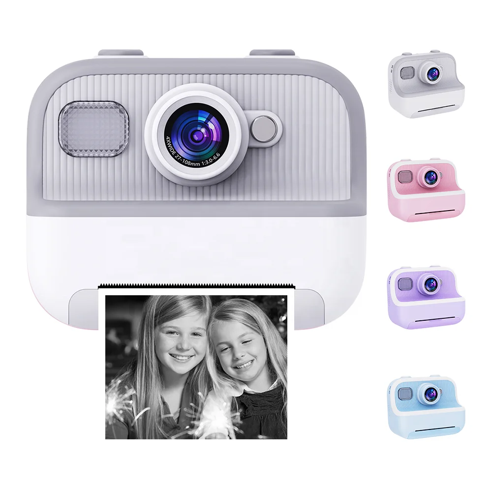YMX CAM8 Birthday Christmas Thanksgiving Day Festive The Black Friday Playful Instant Kids Print Mini Camera for Baby Girl Boy