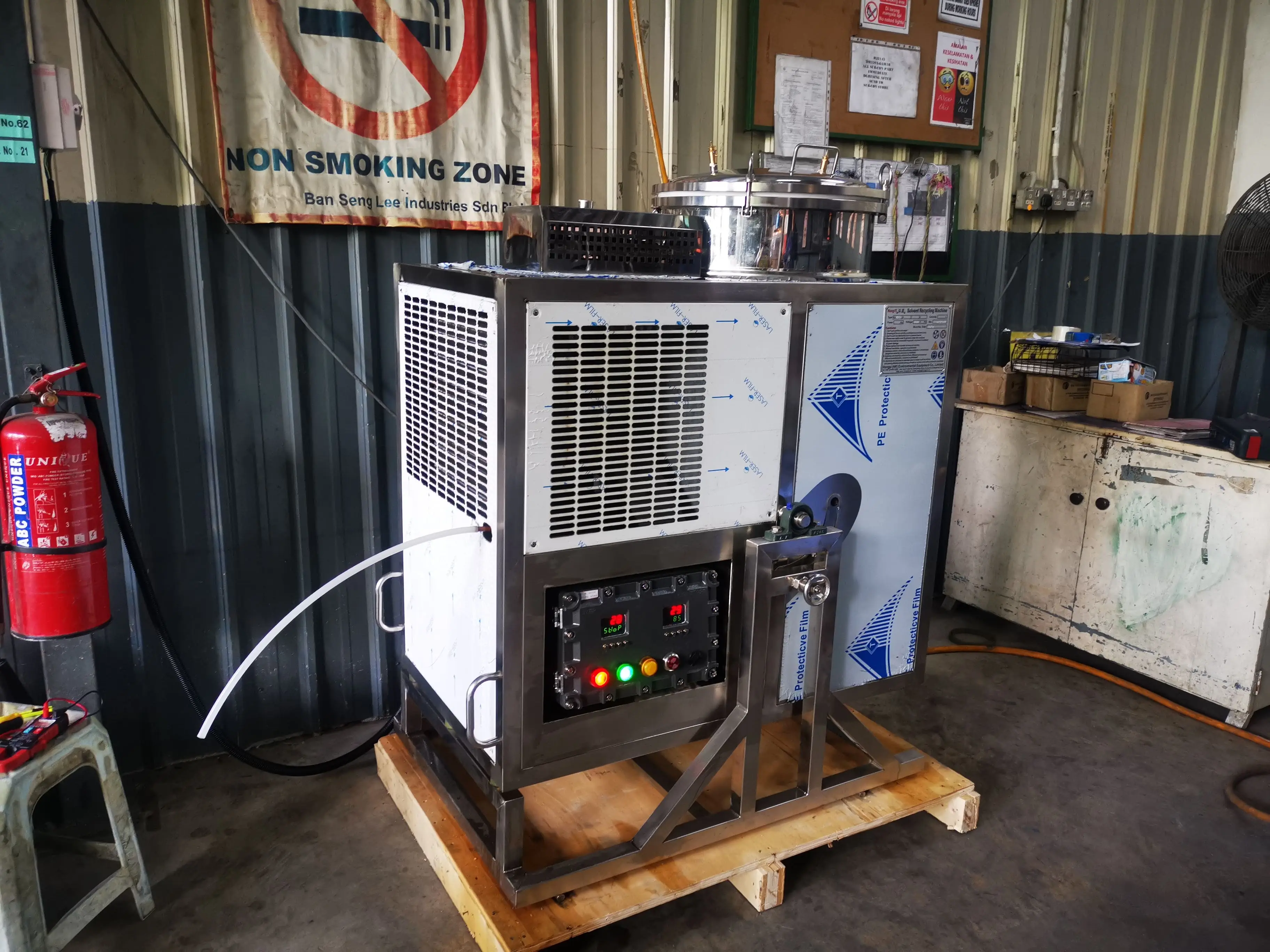 Cleaning function IPA Recycling Systems