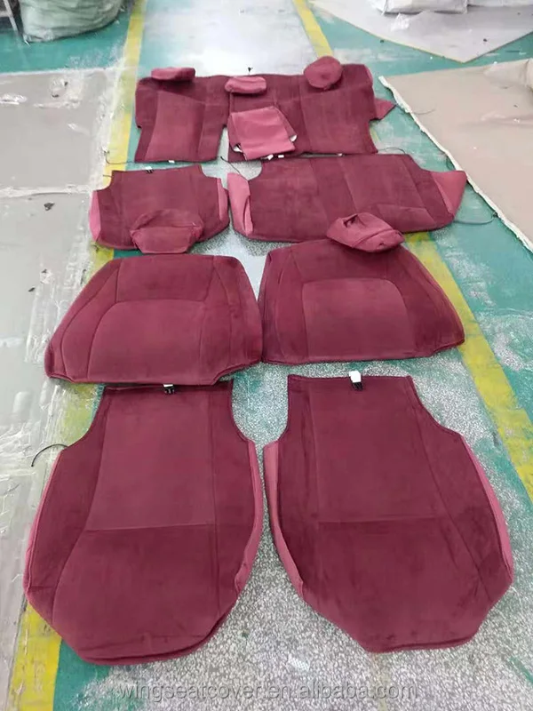 Custom fit interior leather & upholstery seat full set car seat covers for toyota hilux vigo revo N70