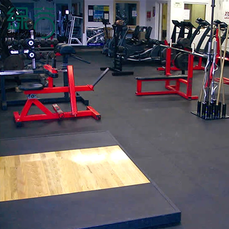High density anti shock gym floor Rubber floor mats