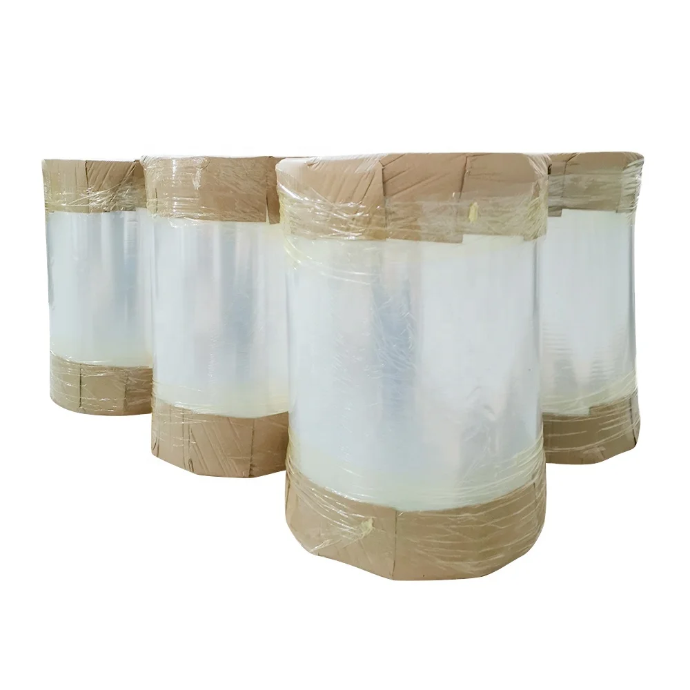 450mm 20mic jumbo roll stretch film net weight 43kg pe wrap film