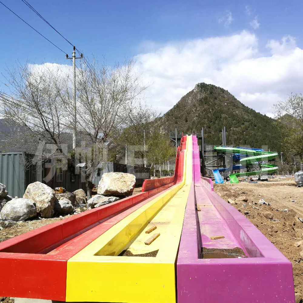 Water Play Equipment Fiberglass Water Slide for Sale Aqua Park