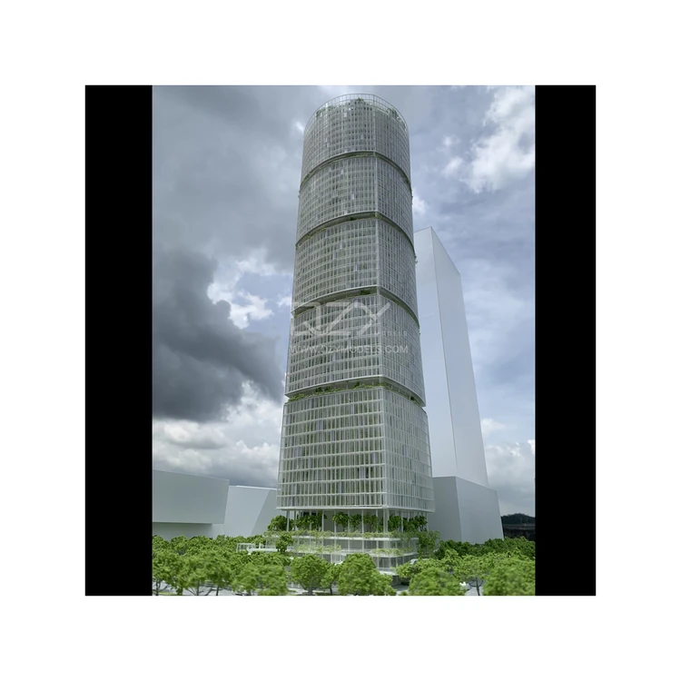 Proper Price New Model 1:300 Office Building Architectural Model Realistic Style Model