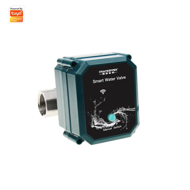 Tuya wifi smart water valve controller agriculture smart water leakage 230V solenoid irrigation solenoid valve water la