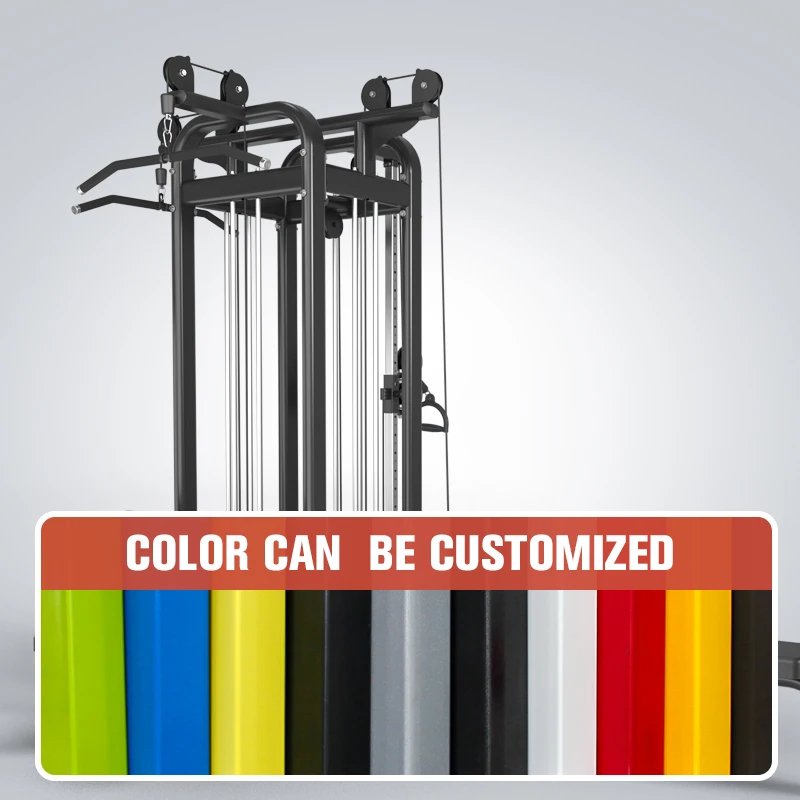 Multi Functional Commercial Fitness Gym Equipment Seated Multi Function 4 Station For Bodybuilding