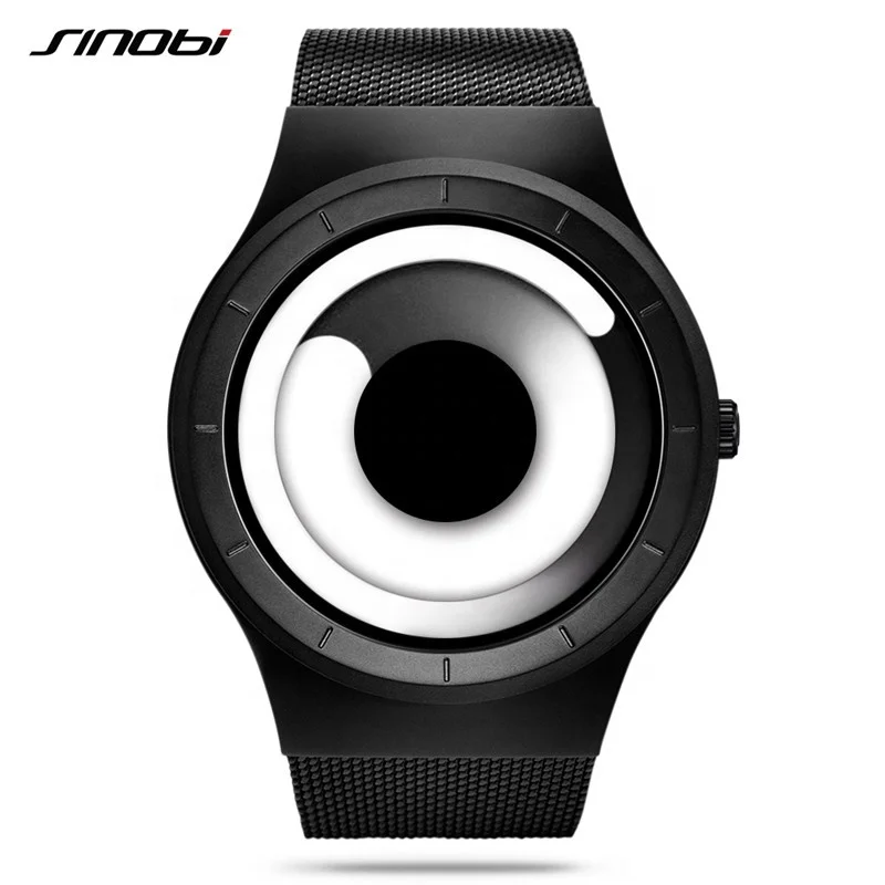 Sinobi Men Watch Etanche Nouvelle De Sport Hommes Japan Movement Quartz Wristwatches Gifts Creative Dial Gift Box Pack