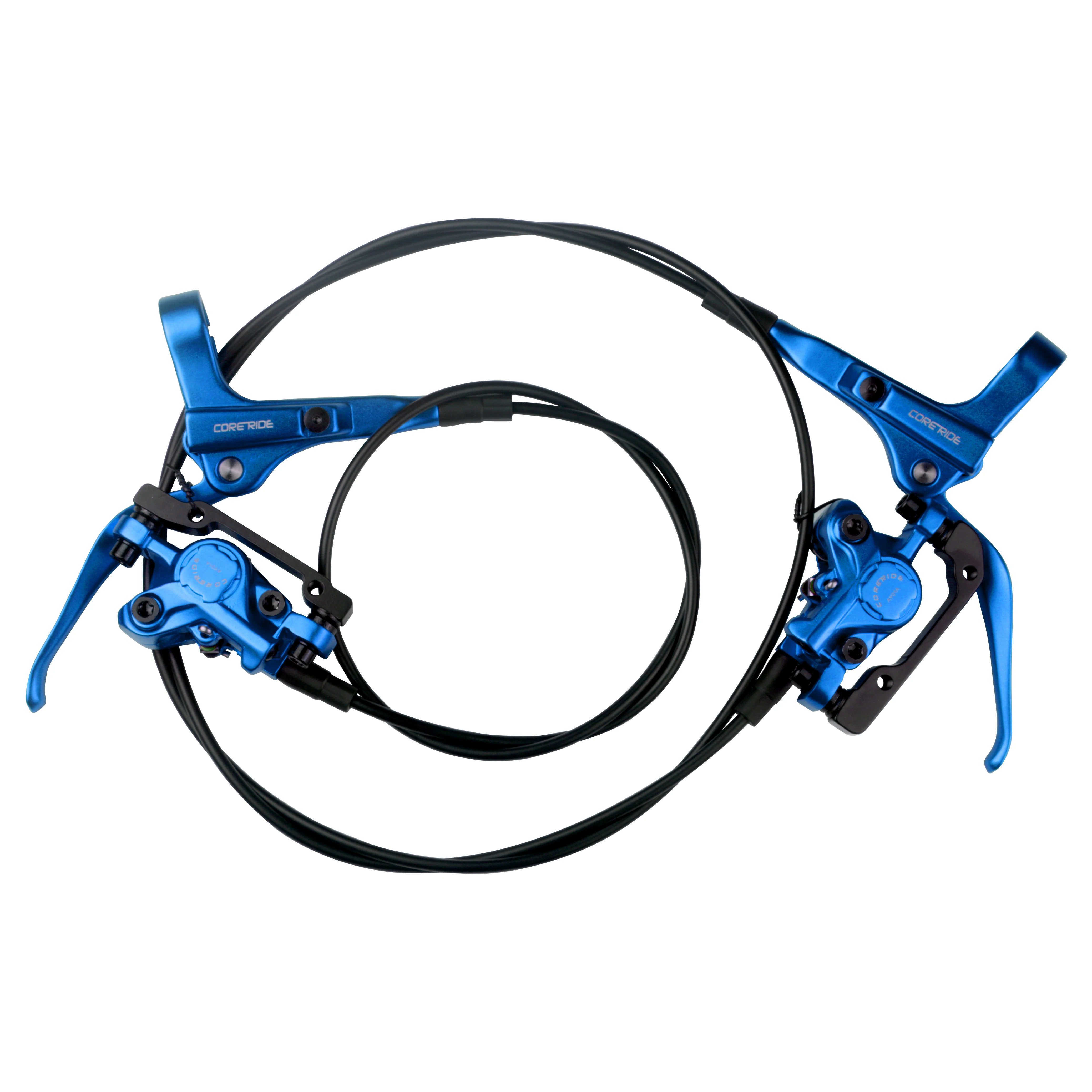 Durable Using Good Price 2 Piston Hydraulic  Brakes  Bicycle Oil Brake Mtb Hydraulic Brake Set