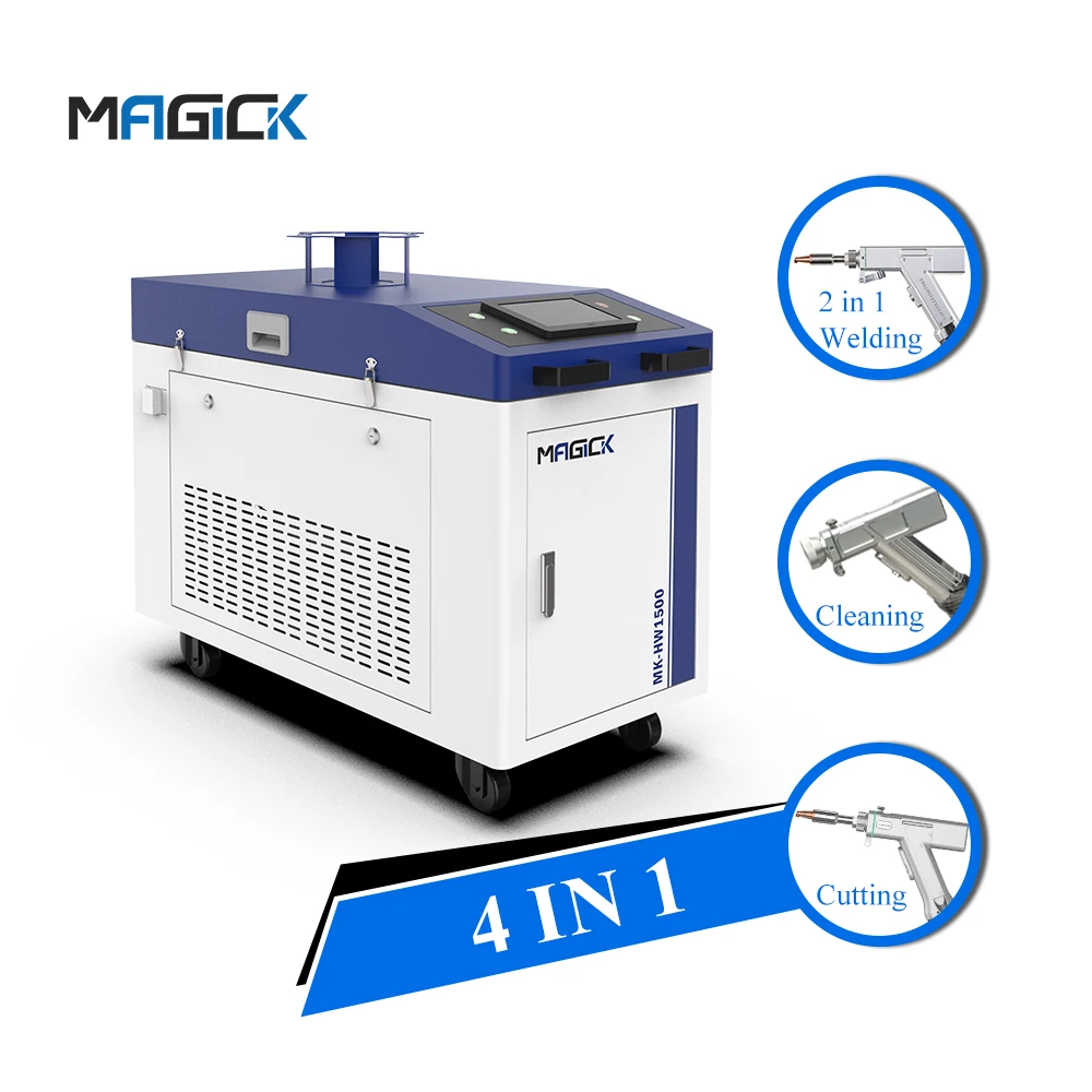 Best Selling Laser Welding Machine 4 in 1 1500watt 2000watt Fiber Laser Welder