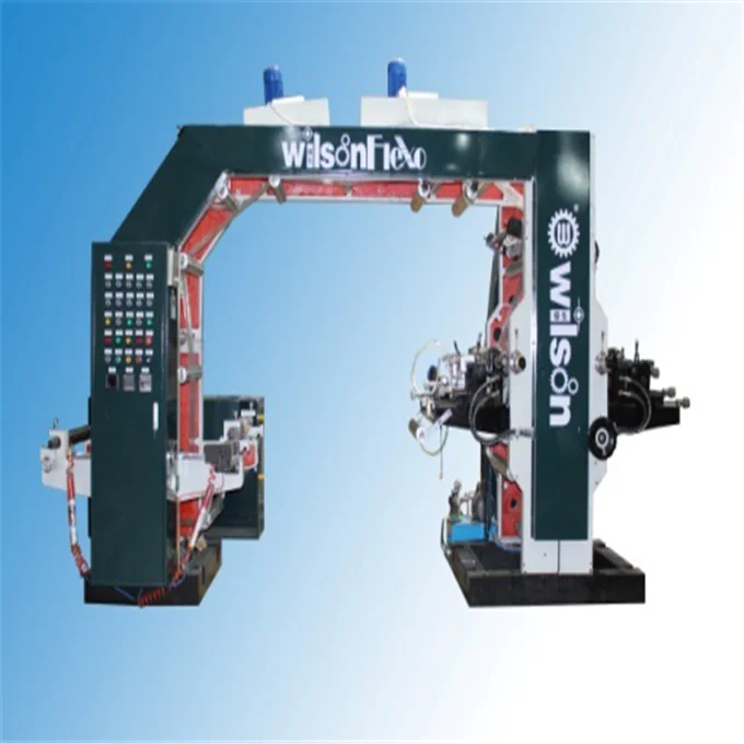 
Flexo food packaging bag multicolor printing machine 