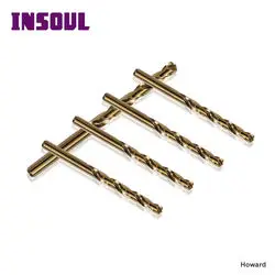 INSOUL 4-30 мм длина 110-1000 прямой хвостовик из черного оксида биты быстрорежущей стали кованые металлические режущие микро ручные сверла Спиральные Биты