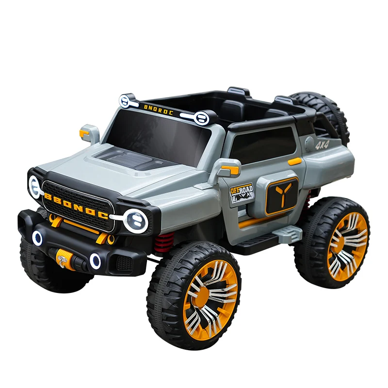 Four-wheel drive motor 12v battery kids big pickup riding electric car toy car