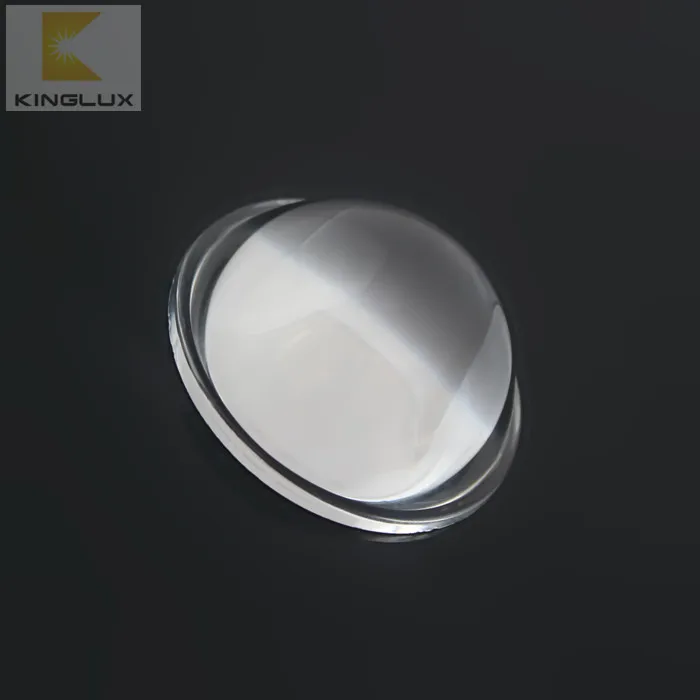 tractor head light projector headlight glass 57mm plano convex lenses led optical collimator lens