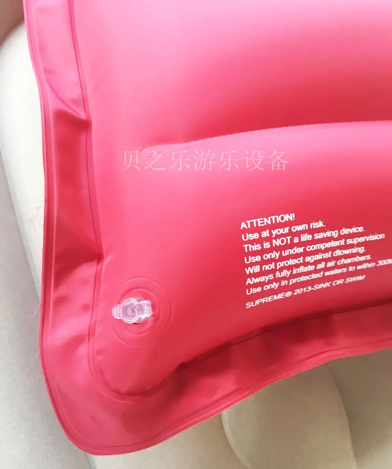 Custom Pvc vinyl inflatable raft for sale photography props Nylon cloth red inflatable water float row Sup