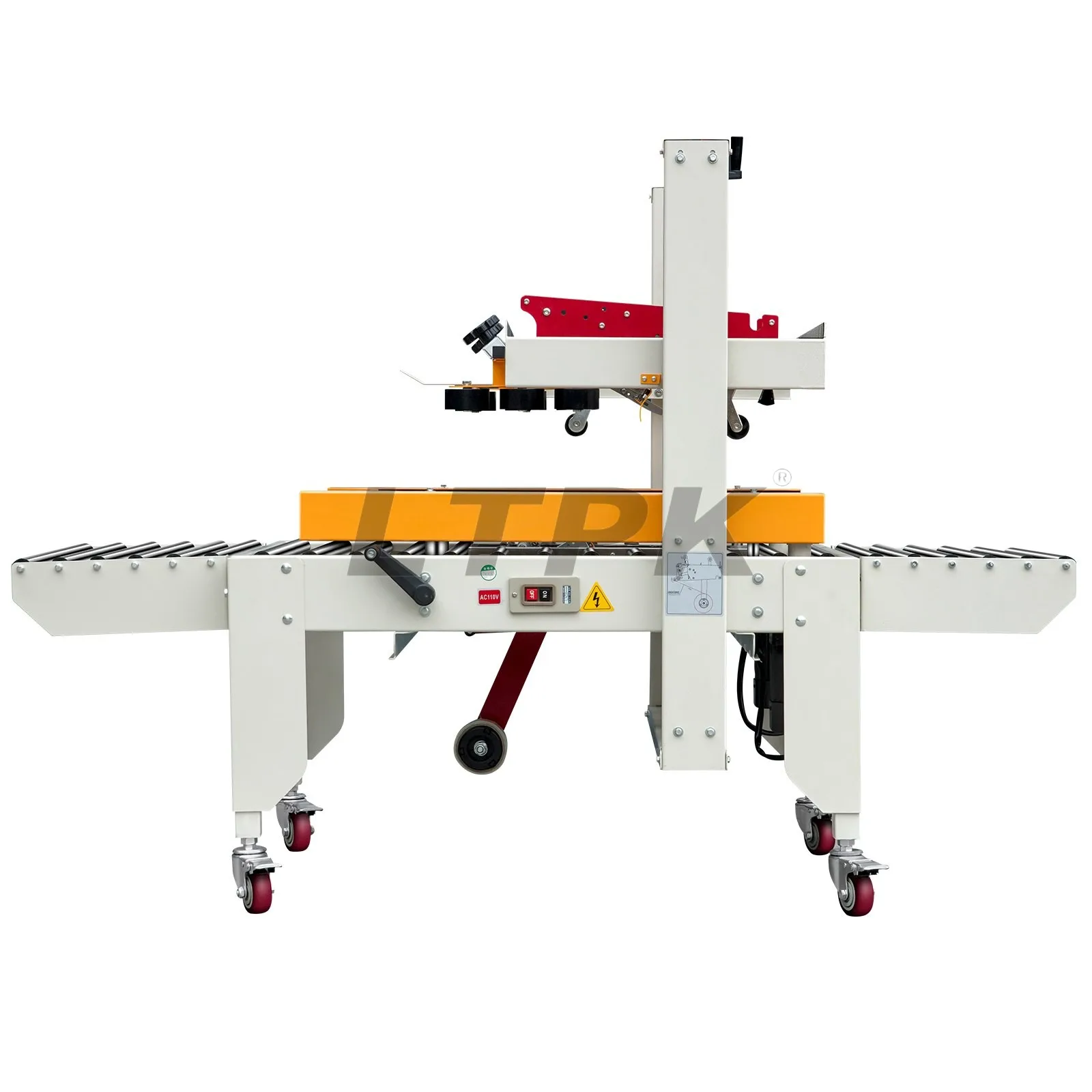 Automatic Adhesive Tape Carton Box PP Belts Strapping Packaging Automatic Sealing Machines