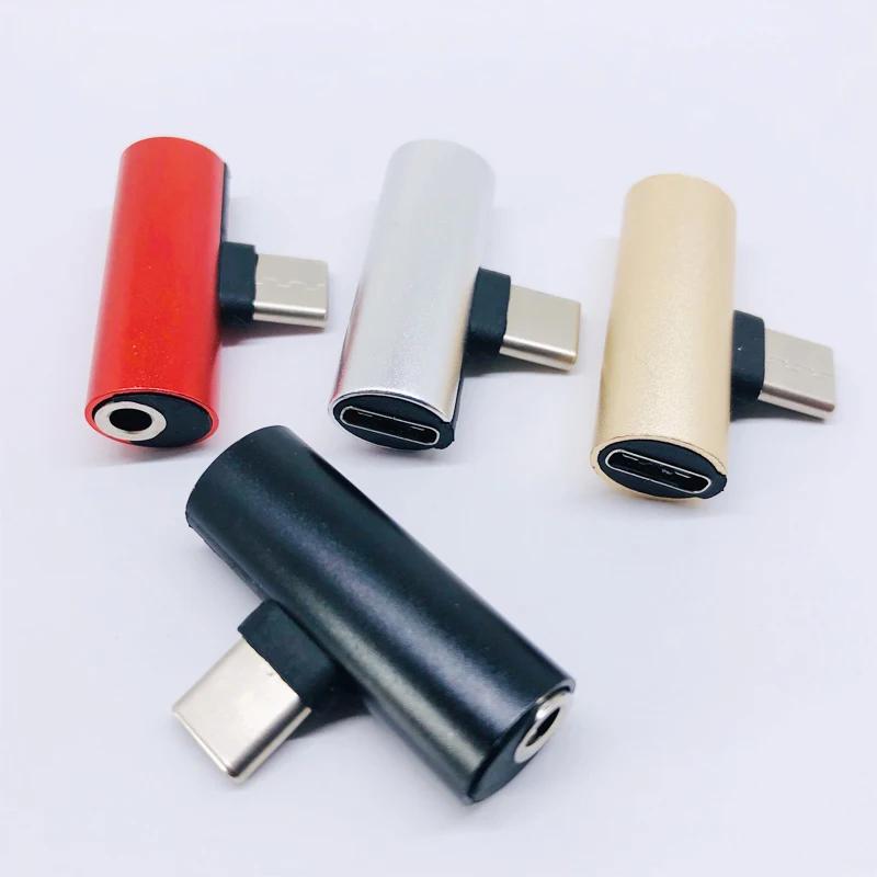 
USB Type C Adapter Aux Audio Headphone Converter Type C to 3.5mm Earphone Jack Adapter For Huawei P 20 Pro for OnePlus 6T 