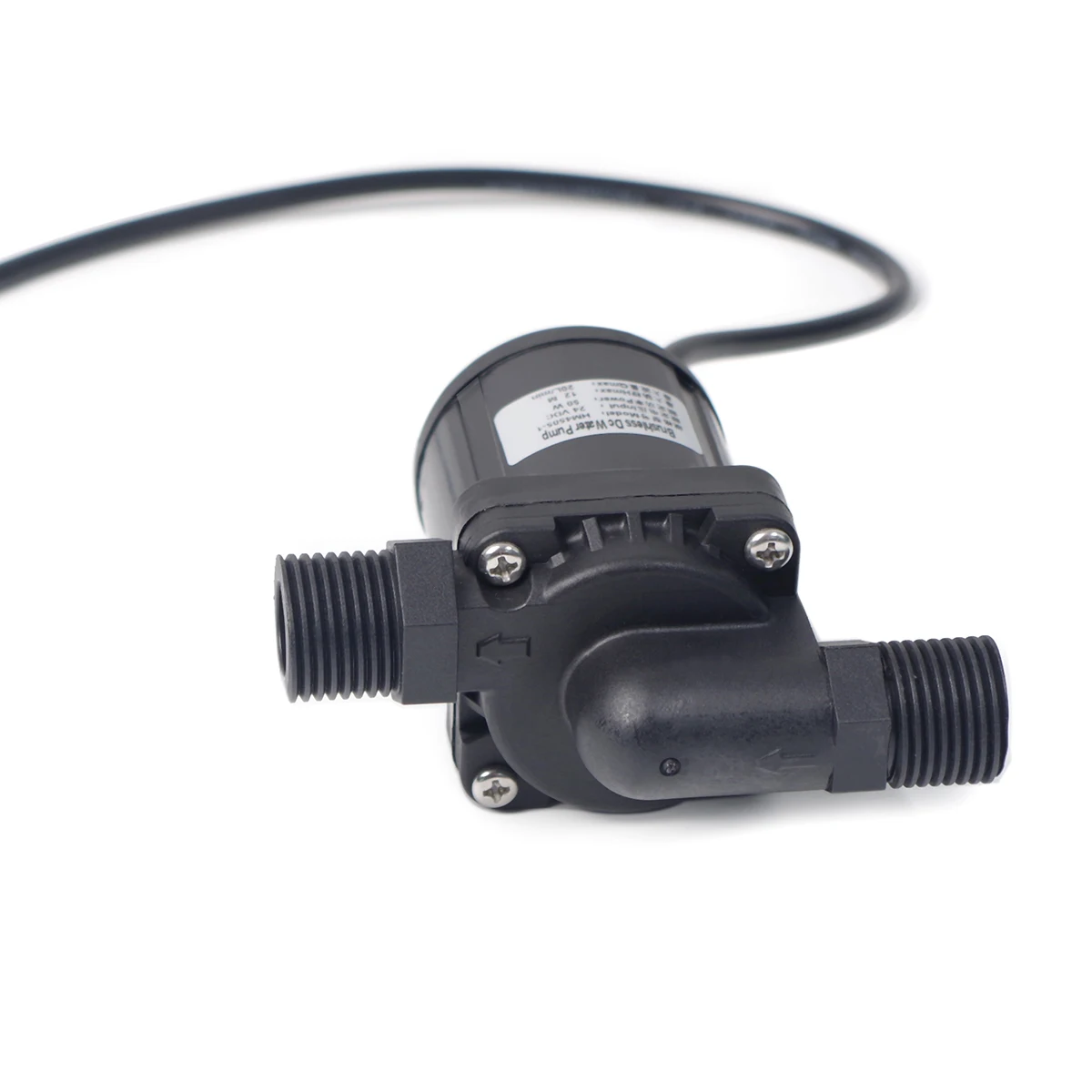 Compact design dc submersible water pump brushless booster pump for water heater intelligent closestool fish tank aquarium