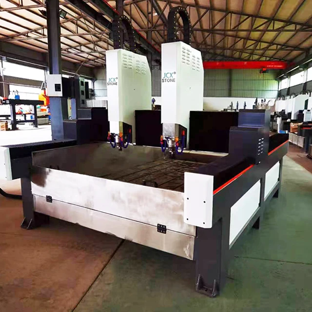 JCXstone 1825 2axis tombstone engraver machine cnc router marble granite cutting machine Tombstone carving milling machinery
