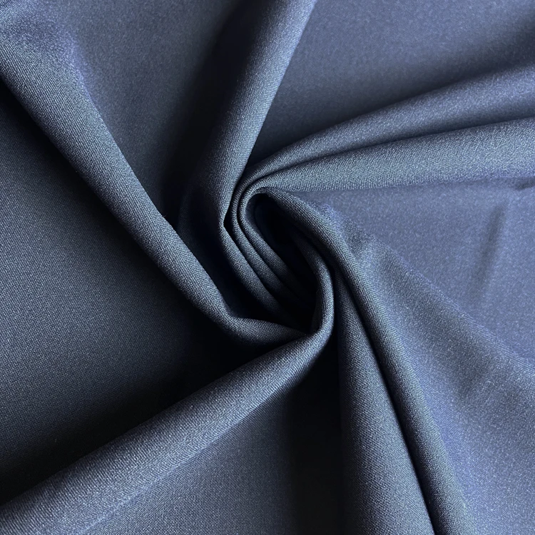 Eco-friendly cheap top dye Wrinkle Resistant polyester rayon spandex stretch fabric for TROUSER