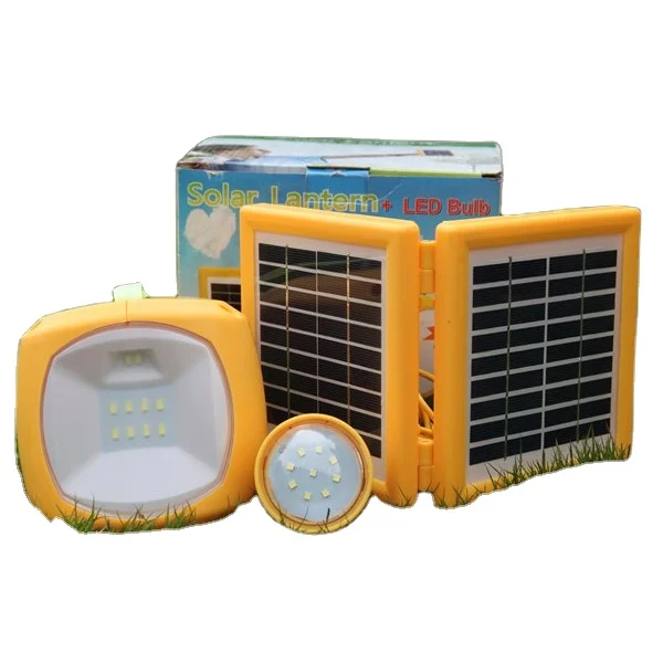 Portable LED light for home lighting emergency lighting solar camping kit solar lantern with USB output