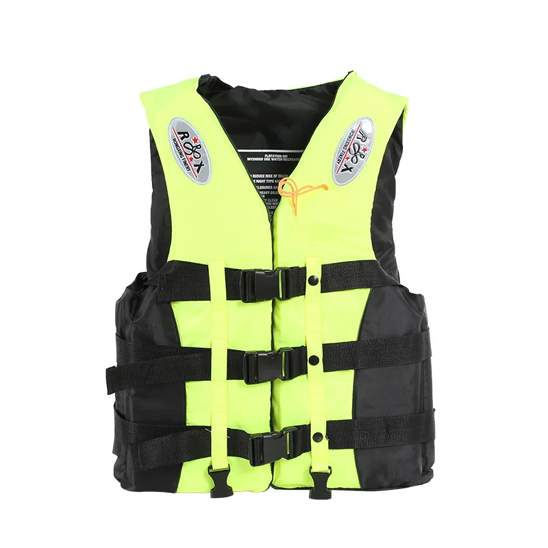 Wholesale boat fishing rafting thicken life-saving vest foam adult swimming life vest jackets watersports adults