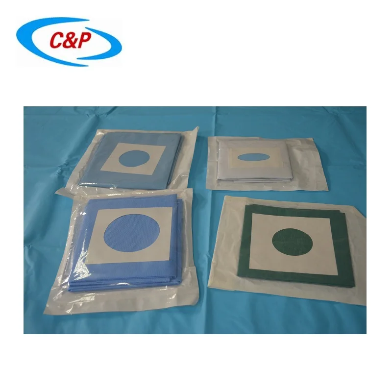 Стерильная одноразовая хирургическая драпировка с клейким слоем, поставщики для больницы