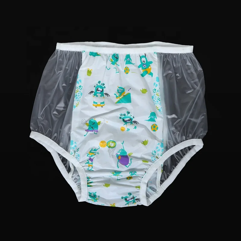 ABDL New Design Sissy Plastic Pants PVC Adult Baby Plastic  PVC Pants ABDL  Plastic Panties