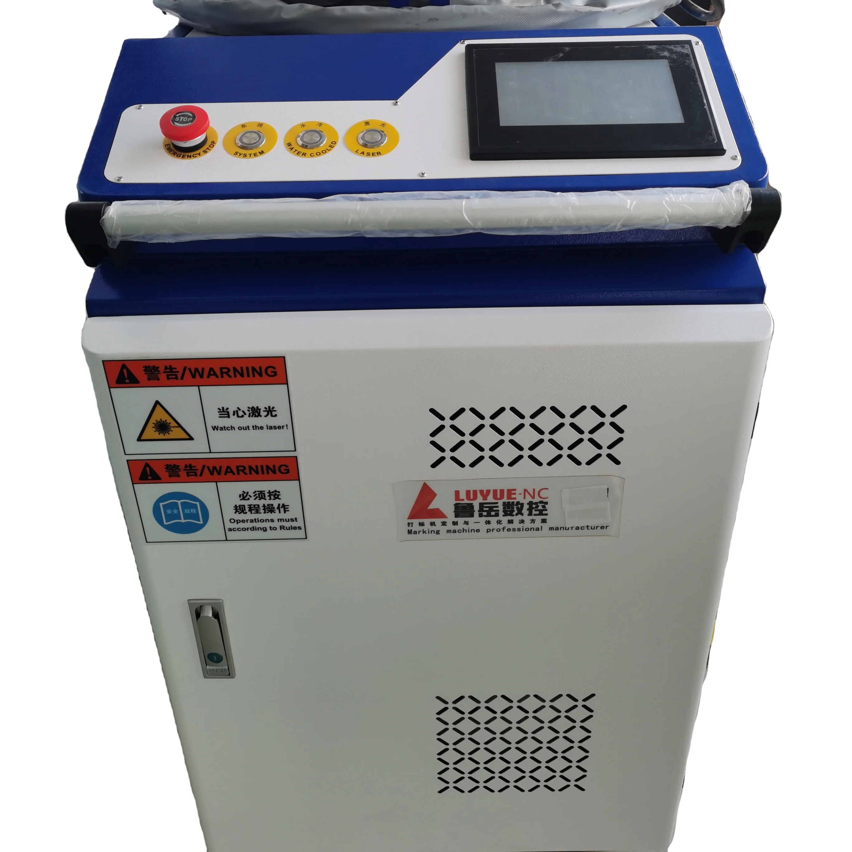 Industrial laser cleaning rubber tire abrasives cleaning machine handheld remover for rust midium laser machine