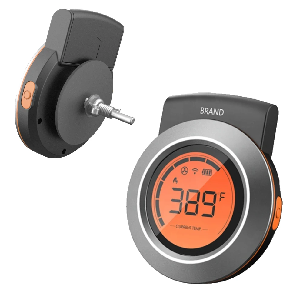 AT-01 2 In 1 Wireless Bluetooth Waterproof Vleesthermometer Meat Food Thermometer By Smartphone Monitor