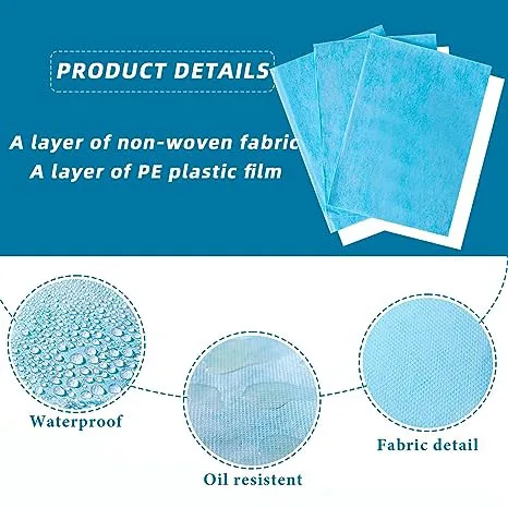 GLORYTANG Disposable Non-woven Bed Sheets Bed Cover Spa Massage Table Sheet Blue White Pink Waterproof Bed Cover Flat Sheets