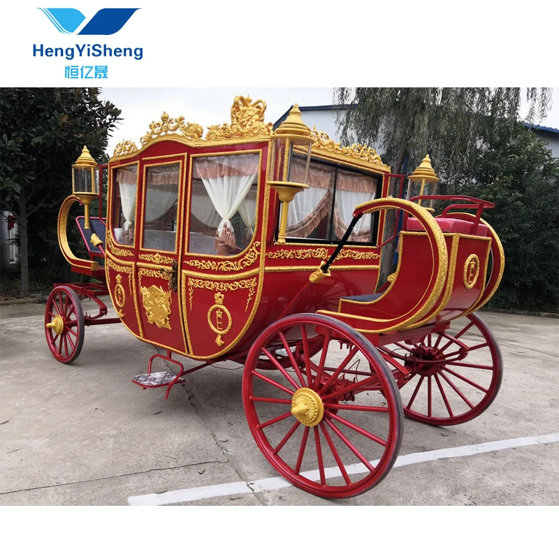 
Manufacturer Used Royal Horse Carriage/Horse Wagon for Sale 