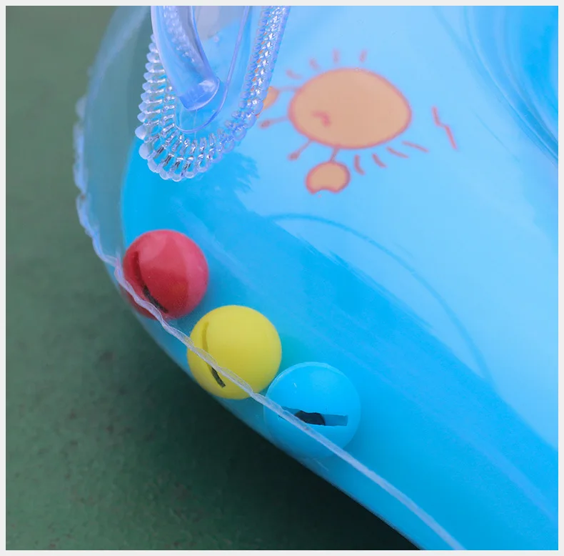 Wholesale Infant Baby Swimming Ring Inflatable Collar Children Double Airbag Swimming Ring