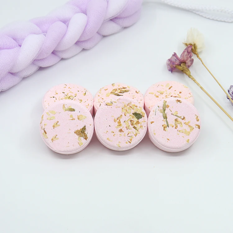 Wholesale OEM Private Label Aromatherapy Shower Steamers with Msds/100% Natural Ingredients Bath Bomb Shower Steamer Tablets