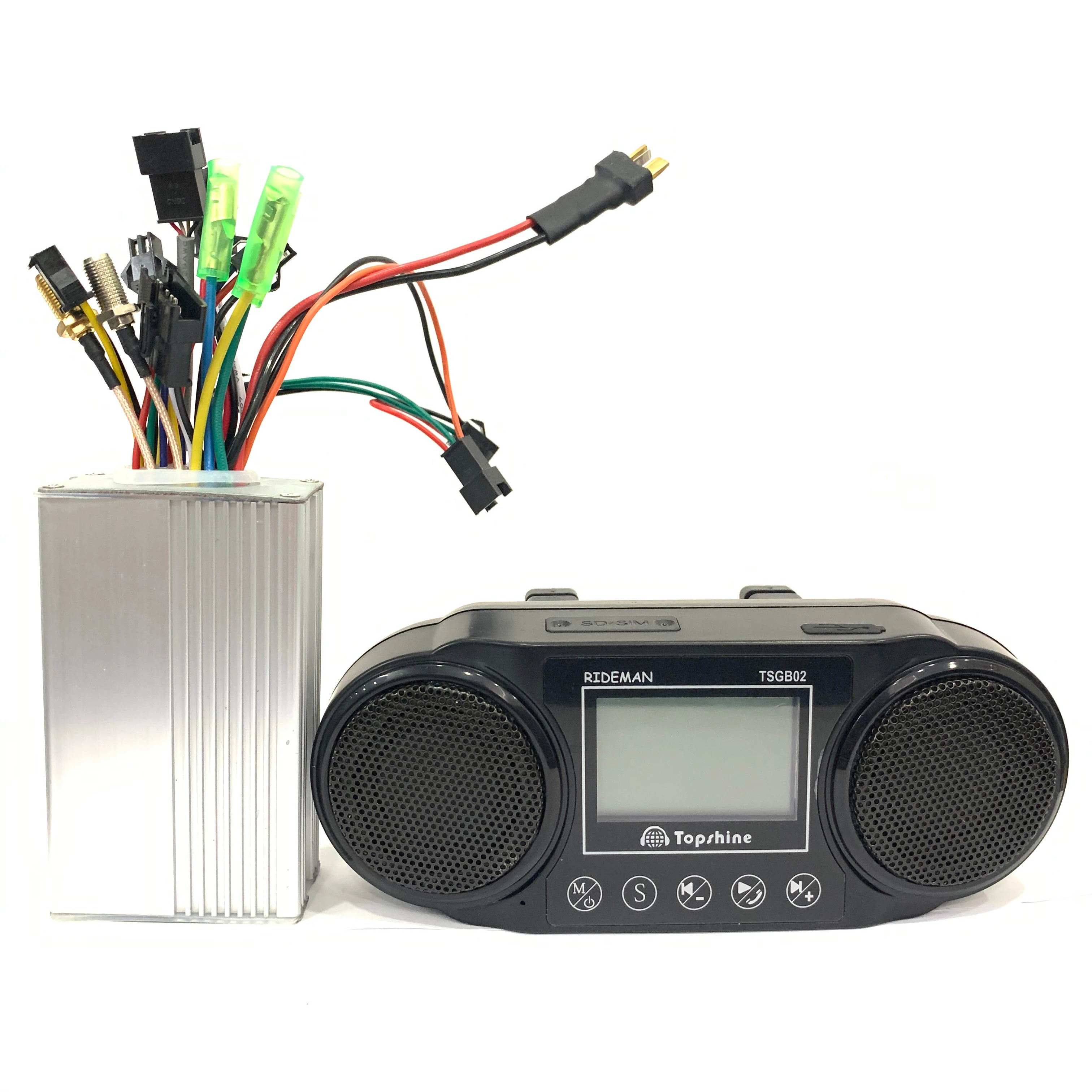 Novel GPS Music Electric Bike Computer Speed meter with Remote Diagnosis