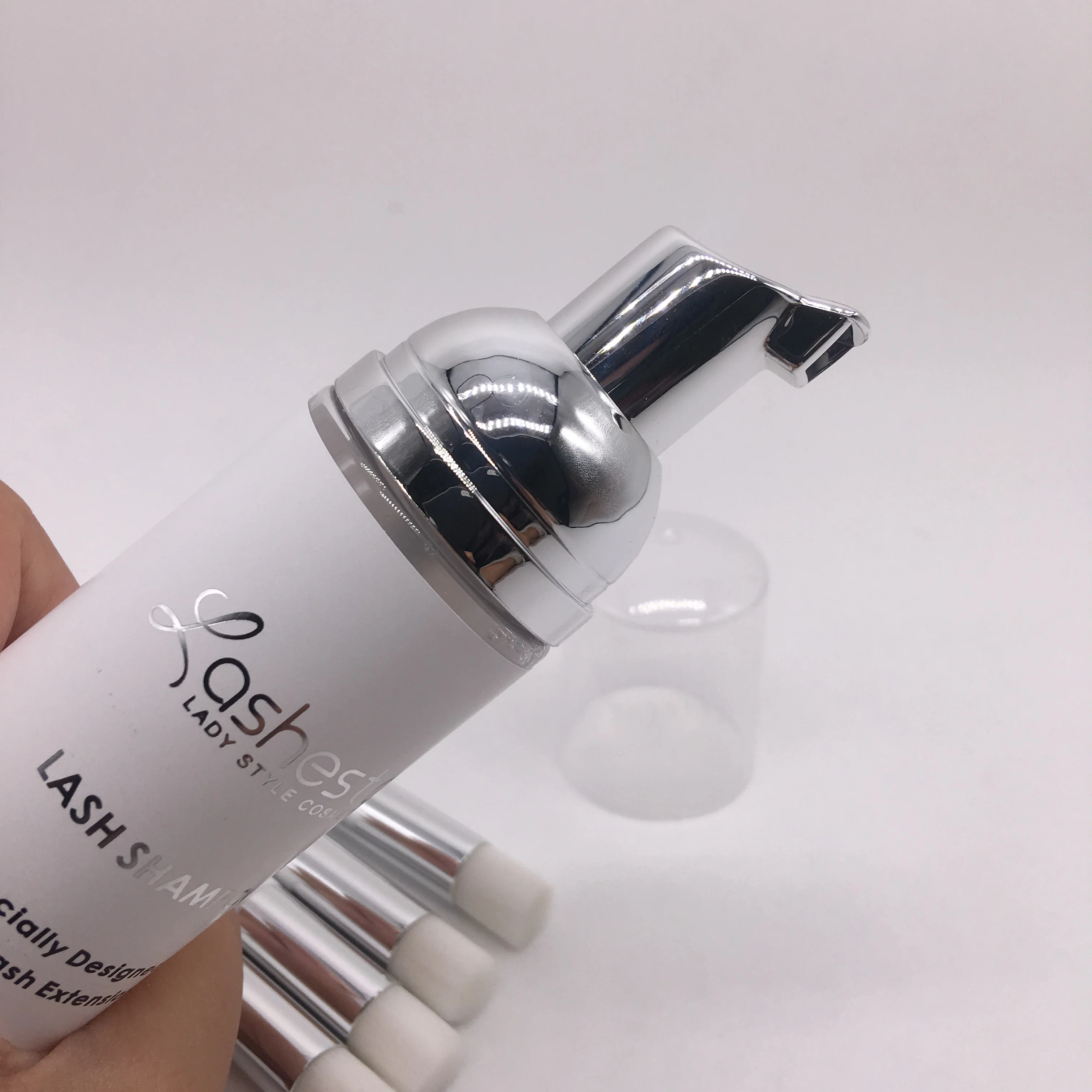 Собственная марка, натуральный шампунь для наращивания ресниц, пена с кисточкой для ресниц