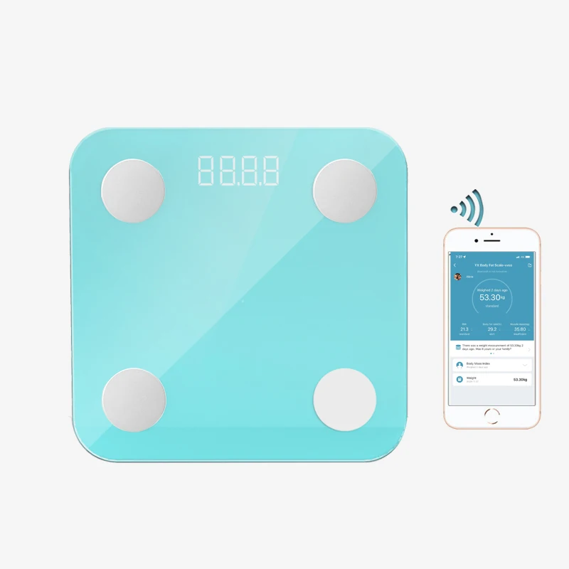 Factory direct sale wifi bathroom scales digital scales body fat smart scale