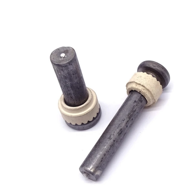 1/2 Headed Anchor Weld Stud with Ceramic Ferrule Low carbon steel ASTM A108 Studs Bolts