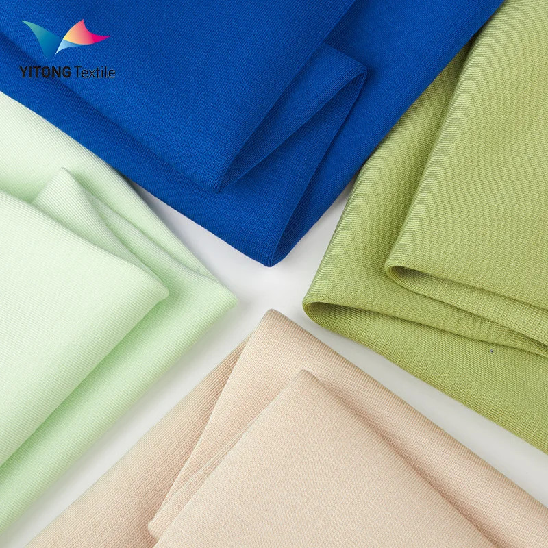 Factory Wholesale 250 gsm Rayon Viscose Nylon Fabric 43% Viscose 47% Nylon 10% Spandex Fabric for Hoodie