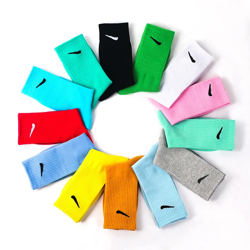 Unisex Knitted Midi Length Autumn Knitting Sport  Casual Socks