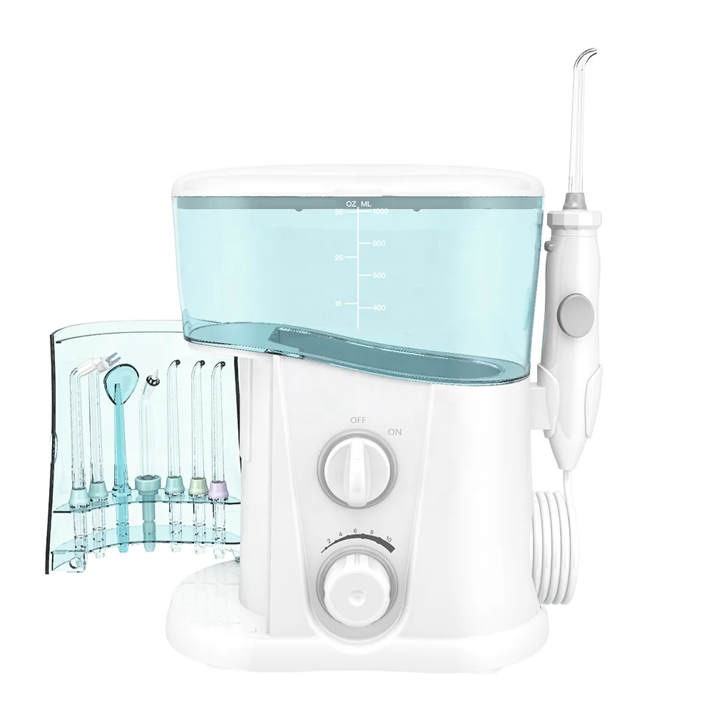 1000ml Best Oral Irrigator 7 Jets Cheapest Wholesale Waterproof Electric Teeth Whitening Water Jet Dental Floss Water Flosser